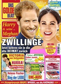 Titelbild der Ausgabe 31/2020 von Das goldene Blatt. Diese Zeitschrift und viele weitere Frauenzeitschriften als Abo oder epaper bei United Kiosk online kaufen.