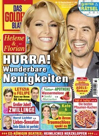 Titelbild der Ausgabe 33/2022 von Das goldene Blatt. Diese Zeitschrift und viele weitere Frauenzeitschriften als Abo oder epaper bei United Kiosk online kaufen.