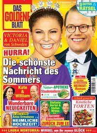 Titelbild der Ausgabe 34/2026 von Das goldene Blatt. Diese Zeitschrift und viele weitere Frauenzeitschriften als Abo oder epaper bei United Kiosk online kaufen.