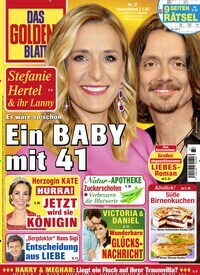 Titelbild der Ausgabe 37/2020 von Das goldene Blatt. Diese Zeitschrift und viele weitere Frauenzeitschriften als Abo oder epaper bei United Kiosk online kaufen.