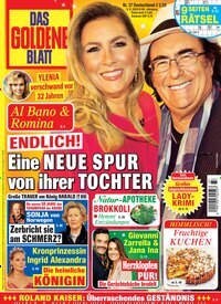 Titelbild der Ausgabe 37/2026 von Das goldene Blatt. Diese Zeitschrift und viele weitere Frauenzeitschriften als Abo oder epaper bei United Kiosk online kaufen.