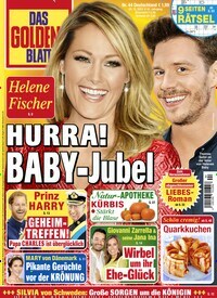 Titelbild der Ausgabe 44/2022 von Das goldene Blatt. Diese Zeitschrift und viele weitere Frauenzeitschriften als Abo oder epaper bei United Kiosk online kaufen.