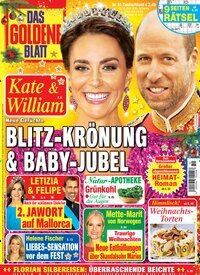Titelbild der Ausgabe 51/2025 von Das goldene Blatt. Diese Zeitschrift und viele weitere Frauenzeitschriften als Abo oder epaper bei United Kiosk online kaufen.