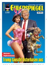 Titelbild der Ausgabe 4/2026 von Das Satiremagazin EULENSPIEGEL. Diese Zeitschrift und viele weitere Lifestylemagazine und Peoplemagazine als Abo oder epaper bei United Kiosk online kaufen.