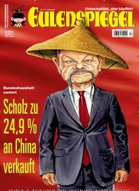 Titelbild der Ausgabe 12/2022 von Das Satiremagazin EULENSPIEGEL. Diese Zeitschrift und viele weitere Lifestylemagazine und Peoplemagazine als Abo oder epaper bei United Kiosk online kaufen.