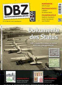 Titelbild der Ausgabe 7/2024 von DBZ Deutsche Briefmarken-Zeitung. Diese Zeitschrift und viele weitere Reisemagazine, Freizeitmagazine und Wissensmagazine als Abo oder epaper bei United Kiosk online kaufen.