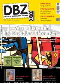 Titelbild der Ausgabe 9/2024 von DBZ Deutsche Briefmarken-Zeitung. Diese Zeitschrift und viele weitere Reisemagazine, Freizeitmagazine und Wissensmagazine als Abo oder epaper bei United Kiosk online kaufen.
