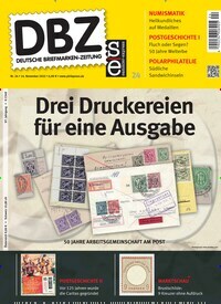Titelbild der Ausgabe 24/2022 von DBZ Deutsche Briefmarken-Zeitung. Diese Zeitschrift und viele weitere Reisemagazine, Freizeitmagazine und Wissensmagazine als Abo oder epaper bei United Kiosk online kaufen.