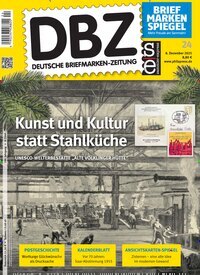 Titelbild der Ausgabe 24/2025 von DBZ Deutsche Briefmarken-Zeitung. Diese Zeitschrift und viele weitere Reisemagazine, Freizeitmagazine und Wissensmagazine als Abo oder epaper bei United Kiosk online kaufen.