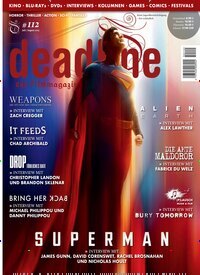 Titelbild der Ausgabe 112/2025 von deadline - das Filmmagazin. Diese Zeitschrift und viele weitere Audiomagazine, Filmmagazine und Fotozeitschriften als Abo oder epaper bei United Kiosk online kaufen.