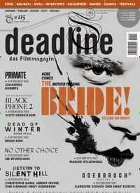 Titelbild der Ausgabe 115/2026 von deadline - das Filmmagazin. Diese Zeitschrift und viele weitere Audiomagazine, Filmmagazine und Fotozeitschriften als Abo oder epaper bei United Kiosk online kaufen.