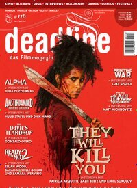 Titelbild der Ausgabe 116/2026 von deadline - das Filmmagazin. Diese Zeitschrift und viele weitere Audiomagazine, Filmmagazine und Fotozeitschriften als Abo oder epaper bei United Kiosk online kaufen.