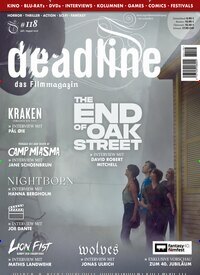 Titelbild der Ausgabe 118/2026 von deadline - das Filmmagazin. Diese Zeitschrift und viele weitere Audiomagazine, Filmmagazine und Fotozeitschriften als Abo oder epaper bei United Kiosk online kaufen.