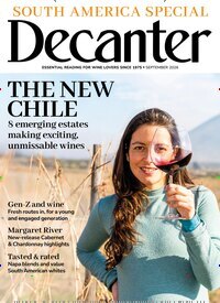 Titelbild der Ausgabe 9/2026 von Decanter. Diese Zeitschrift und viele weitere Gartenzeitschriften und Wohnzeitschriften als Abo oder epaper bei United Kiosk online kaufen.