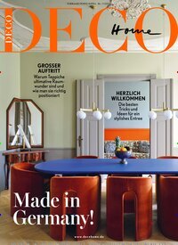 Titelbild der Ausgabe 1/2026 von Deco Home. Diese Zeitschrift und viele weitere Gartenzeitschriften und Wohnzeitschriften als Abo oder epaper bei United Kiosk online kaufen.