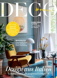 Titelbild der Ausgabe 2/2022 von DECO HOME. Diese Zeitschrift und viele weitere Gartenzeitschriften und Wohnzeitschriften als Abo oder epaper bei United Kiosk online kaufen.