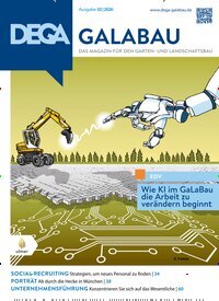 Titelbild der Ausgabe 2/2026 von Dega Galabau. Diese Zeitschrift und viele weitere Naturzeitschriften, Landwirtschaftszeitungen und Umweltmagazine als Abo oder epaper bei United Kiosk online kaufen.