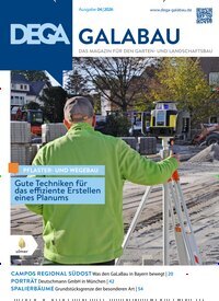 Titelbild der Ausgabe 4/2026 von Dega Galabau. Diese Zeitschrift und viele weitere Naturzeitschriften, Landwirtschaftszeitungen und Umweltmagazine als Abo oder epaper bei United Kiosk online kaufen.