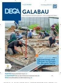 Titelbild der Ausgabe 9/2023 von Dega Galabau. Diese Zeitschrift und viele weitere Naturzeitschriften, Landwirtschaftszeitungen und Umweltmagazine als Abo oder epaper bei United Kiosk online kaufen.