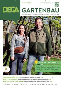 Titelbild der Ausgabe 5/2025 von Dega Gartenbau. Diese Zeitschrift und viele weitere Naturzeitschriften, Landwirtschaftszeitungen und Umweltmagazine als Abo oder epaper bei United Kiosk online kaufen.