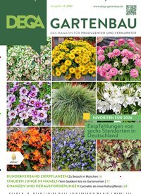 Titelbild der Ausgabe 11/2025 von Dega Gartenbau. Diese Zeitschrift und viele weitere Naturzeitschriften, Landwirtschaftszeitungen und Umweltmagazine als Abo oder epaper bei United Kiosk online kaufen.