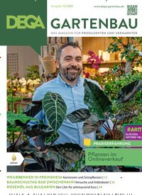 Titelbild der Ausgabe 12/2025 von Dega Gartenbau. Diese Zeitschrift und viele weitere Naturzeitschriften, Landwirtschaftszeitungen und Umweltmagazine als Abo oder epaper bei United Kiosk online kaufen.