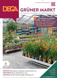 Titelbild der Ausgabe 9/2026 von Dega Grüner Markt. Diese Zeitschrift und viele weitere Naturzeitschriften, Landwirtschaftszeitungen und Umweltmagazine als Abo oder epaper bei United Kiosk online kaufen.