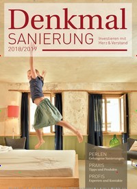 Titelbild der Ausgabe 1/2018 von Denkmalsanierung. Diese Zeitschrift und viele weitere Gartenzeitschriften und Wohnzeitschriften als Abo oder epaper bei United Kiosk online kaufen.