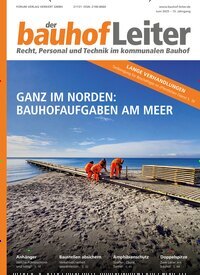 Titelbild der Ausgabe 5/2025 von der bauhofLeiter. Diese Zeitschrift und viele weitere Jurazeitschriften und Zeitschriften für Verwaltung als Abo oder epaper bei United Kiosk online kaufen.