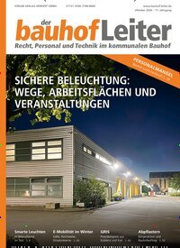 Titelbild der Ausgabe 5/2026 von der bauhofLeiter. Diese Zeitschrift und viele weitere Jurazeitschriften und Zeitschriften für Verwaltung als Abo oder epaper bei United Kiosk online kaufen.