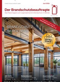 Titelbild der Ausgabe 4/2026 von Der Brandschutzbeauftragte. Diese Zeitschrift und viele weitere Jurazeitschriften und Zeitschriften für Verwaltung als Abo oder epaper bei United Kiosk online kaufen.
