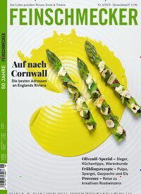 Titelbild der Ausgabe 6/2025 von Der Feinschmecker. Diese Zeitschrift und viele weitere Kochzeitschriften und Backzeitschriften als Abo oder epaper bei United Kiosk online kaufen.