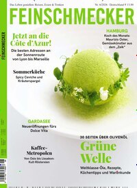 Titelbild der Ausgabe 6/2026 von Der Feinschmecker. Diese Zeitschrift und viele weitere Kochzeitschriften und Backzeitschriften als Abo oder epaper bei United Kiosk online kaufen.