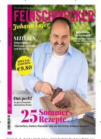 Titelbild der Ausgabe 1/2025 von Der Feinschmecker Sonderheft. Diese Zeitschrift und viele weitere Kochzeitschriften und Backzeitschriften als Abo oder epaper bei United Kiosk online kaufen.