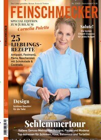 Titelbild der Ausgabe 2/2025 von Der Feinschmecker Sonderheft. Diese Zeitschrift und viele weitere Kochzeitschriften und Backzeitschriften als Abo oder epaper bei United Kiosk online kaufen.