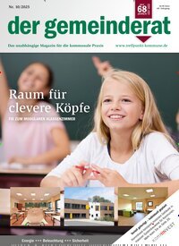 Titelbild der Ausgabe 10/2025 von der gemeinderat. Diese Zeitschrift und viele weitere Jurazeitschriften und Zeitschriften für Verwaltung als Abo oder epaper bei United Kiosk online kaufen.