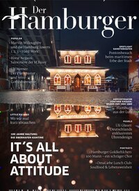 Titelbild der Ausgabe 4/2025 von Der Hamburger. Diese Zeitschrift und viele weitere Lifestylemagazine und Peoplemagazine als Abo oder epaper bei United Kiosk online kaufen.
