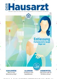 Titelbild der Ausgabe 5/2021 von Der Hausarzt. Diese Zeitschrift und viele weitere Pflegezeitschriften und medizinische Fachzeitschriften als Abo oder epaper bei United Kiosk online kaufen.