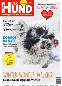 Titelbild der Ausgabe 3/2021 von Der Hund. Diese Zeitschrift und viele weitere Elternzeitschriften und Tierzeitschriften als Abo oder epaper bei United Kiosk online kaufen.