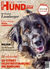 Titelbild der Ausgabe 3/2023 von Der Hund. Diese Zeitschrift und viele weitere Elternzeitschriften und Tierzeitschriften als Abo oder epaper bei United Kiosk online kaufen.