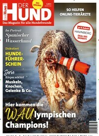 Titelbild der Ausgabe 8/2021 von Der Hund. Diese Zeitschrift und viele weitere Elternzeitschriften und Tierzeitschriften als Abo oder epaper bei United Kiosk online kaufen.
