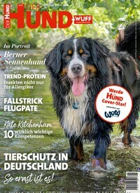 Titelbild der Ausgabe 9/2023 von Der Hund. Diese Zeitschrift und viele weitere Elternzeitschriften und Tierzeitschriften als Abo oder epaper bei United Kiosk online kaufen.