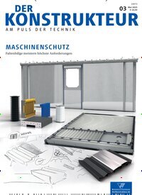 Titelbild der Ausgabe 3/2025 von Der Konstrukteur. Diese Zeitschrift und viele weitere Industriemagazine und Handwerkmagazine als Abo oder epaper bei United Kiosk online kaufen.