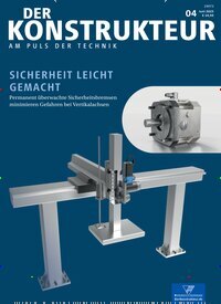 Titelbild der Ausgabe 4/2025 von Der Konstrukteur. Diese Zeitschrift und viele weitere Industriemagazine und Handwerkmagazine als Abo oder epaper bei United Kiosk online kaufen.