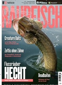 Titelbild der Ausgabe 3/2024 von Der Raubfisch (Angeln). Diese Zeitschrift und viele weitere Sportmagazine als Abo oder epaper bei United Kiosk online kaufen.