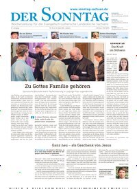 Titelbild der Ausgabe 18/2026 von Der Sonntag. Diese Zeitschrift und viele weitere Kunstmagazine und Kulturmagazine als Abo oder epaper bei United Kiosk online kaufen.