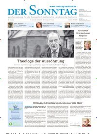 Titelbild der Ausgabe 44/2025 von Der Sonntag. Diese Zeitschrift und viele weitere Kunstmagazine und Kulturmagazine als Abo oder epaper bei United Kiosk online kaufen.