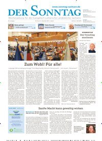 Titelbild der Ausgabe 51/2025 von Der Sonntag. Diese Zeitschrift und viele weitere Kunstmagazine und Kulturmagazine als Abo oder epaper bei United Kiosk online kaufen.