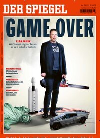 Titelbild der Ausgabe 23/2025 von Der Spiegel. Diese Zeitschrift und viele weitere Wirtschaftsmagazine und Politikmagazine als Abo oder epaper bei United Kiosk online kaufen.