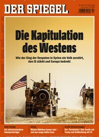 Titelbild der Ausgabe 43/2019 von Der Spiegel. Diese Zeitschrift und viele weitere Wirtschaftsmagazine und Politikmagazine als Abo oder epaper bei United Kiosk online kaufen.